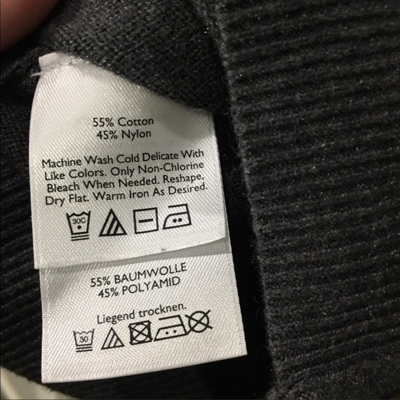 EDDIE Bauer grey cardigan with crochet shoulder detail size small - Picture 3 of 5